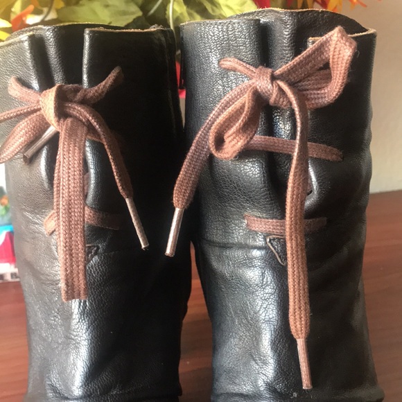 CHIE MIHARA LEATHER HEELED ANKLE BOOTS - Picture 6 of 16